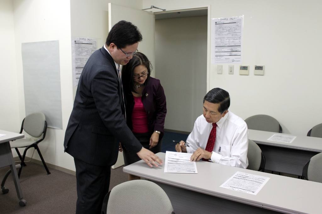 Ambassador Lopez, who is a registered voter in the Philippines, applied for OAV certification also on the first day.
