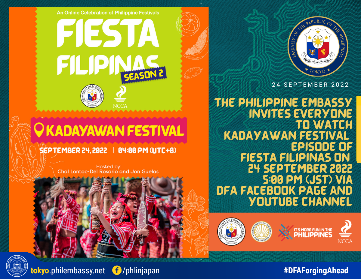 Fiesta Filipinas “kadayawan Festival” Philippine Embassy Tokyo Japan 