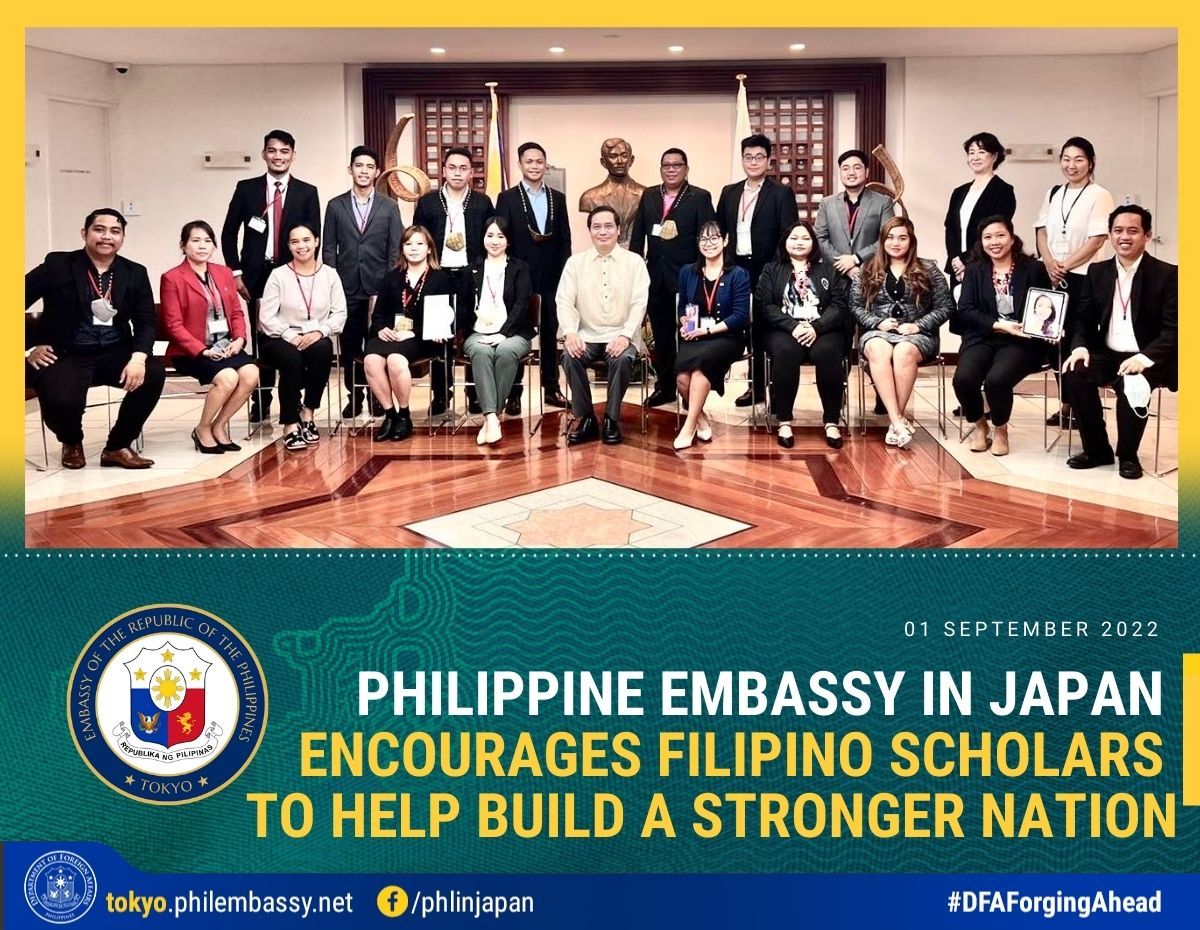 Philippine Embassy Encourages Filipino Scholars To Help Build A