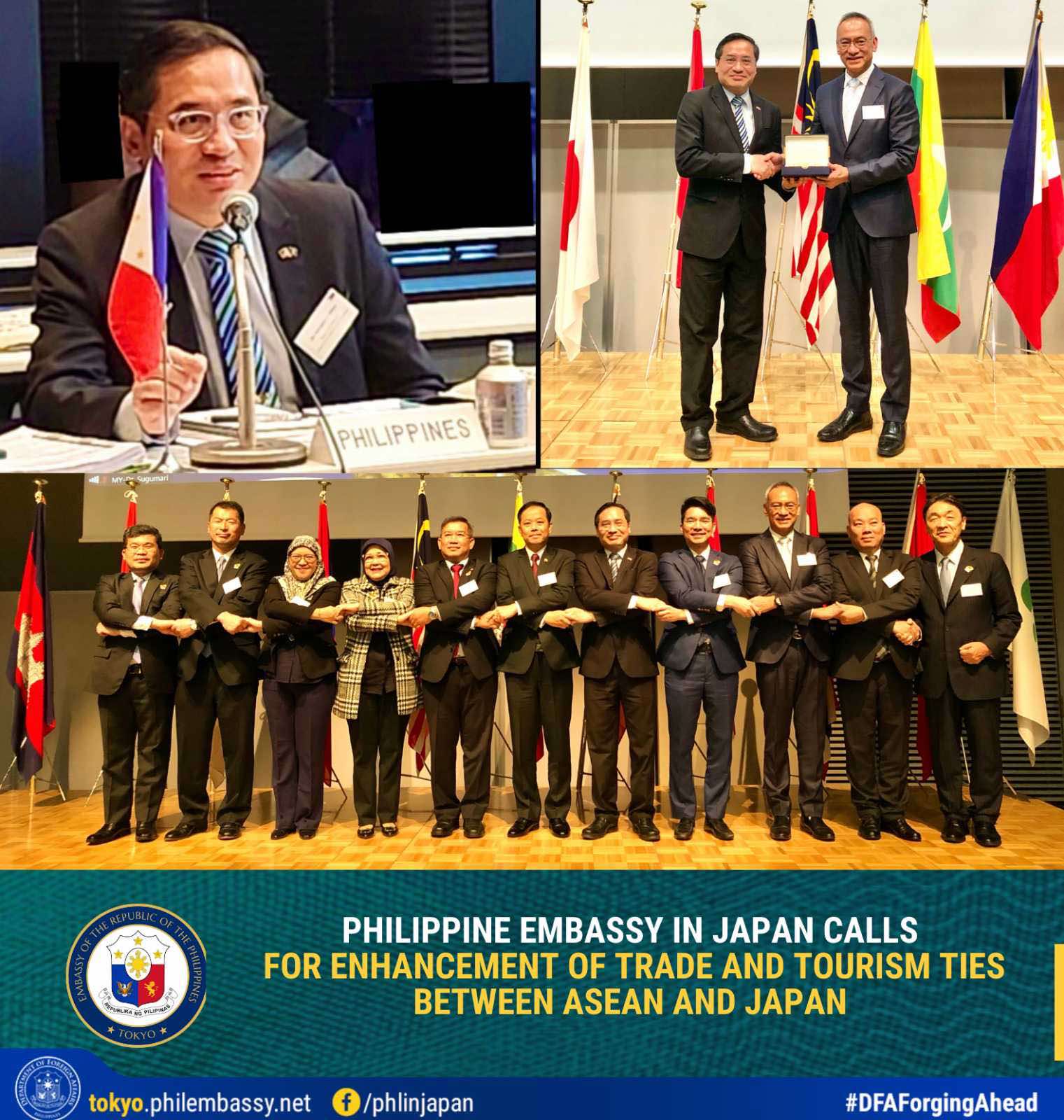 Philippine Embassy In Japan Calls For Enhancement Of Trade And Tourism